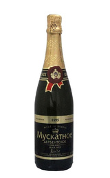 Дербентское Российское шампанское мускатное Брют 0,75 л.