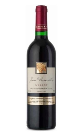 фото вино Castel Jean Beauvillon Merlot 0,7 л