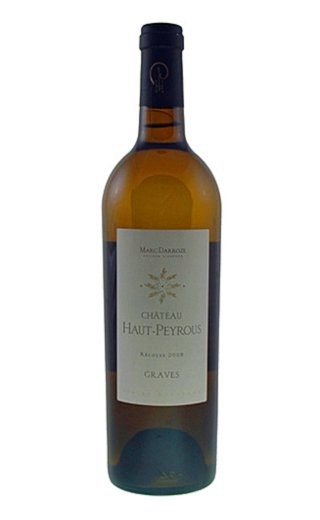 фото вино Chateau Haut-Peyrous Blanc 2008 AOC Grave 0,75 л