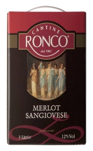 фото вино Cevico Gruppo Merlot-Sangiovese 3 л