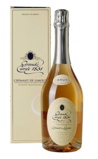 Grande cuvee 1531. Креман Гранд Кюве 1531 де Эмери. Шампанское grande Cuvee 1531 de Aimery Brut. Игристое вино grande Cuvee 1531 de Aimery Cremant de Limoux. Гранд Кюве 1531 де Эмери брют.