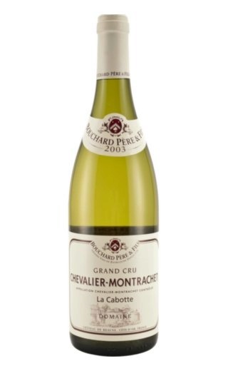 фото вино Bouchard Pere Fils Chevalier-Montrachet Grand Cru AOC La Cabotte 2003 0,75 л