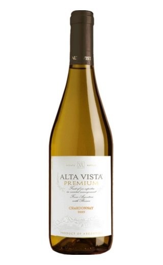 фото вино Alta Vista Chardonnay Premium Mendoza 2012 0,75 л