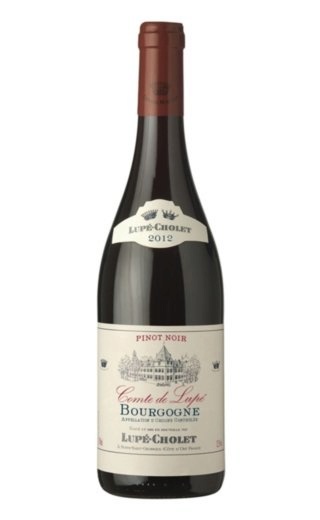 фото вино Bourgogne Pinot Noir Comte de Lupe 2012 0,75 л