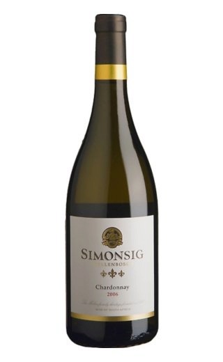 фото вино Simonsig Chardonnay Stellenbosch 2013 0,75 л