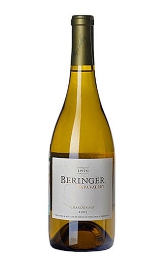 фото вино Beringer Chardonnay Napa Valley 2012 0,75 л