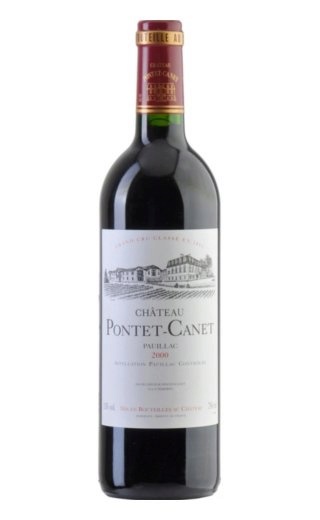 фото вино Chateau Pontet-Canet Grand Cru Classe 2000 0,75 л