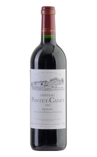 фото вино Chateau Pontet-Canet Grand Cru Classe 2003 0,75 л