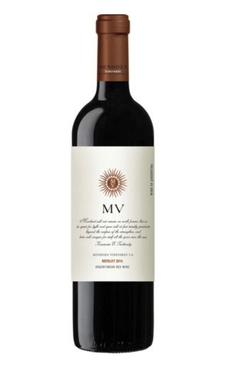 фото вино Mendoza Vineyards Merlot Mendoza 2014 0,75 л