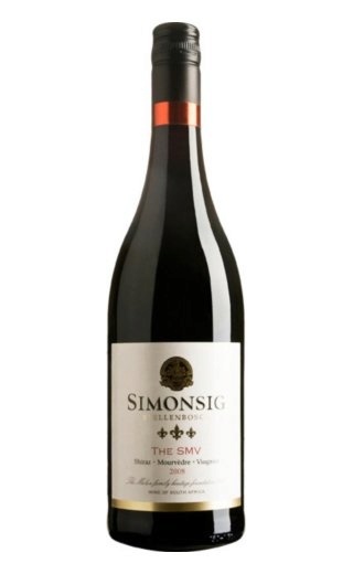 фото вино Simonsig The SMV Shiraz Mourvedre Viognier 2014 0,75 л