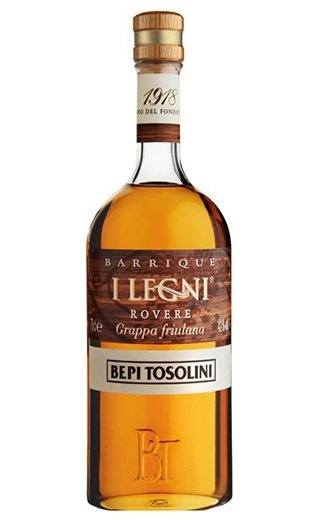 фото граппа Bepi Tosolini I Legni Rovere Grappa e Acquavite 1,5 л
