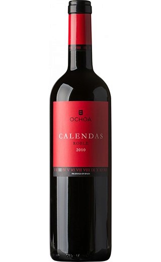 фото вино Bodegas Ochoa Calendas Roble 2012 0,75 л