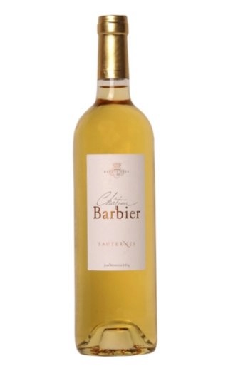 фото вино Chateau Barbier Sauternes 2007 0,75 л