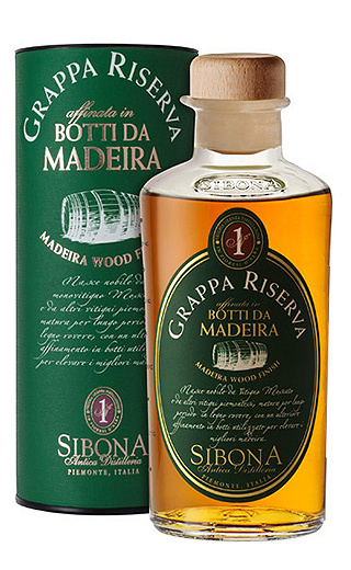 фото граппа Sibona Riserva Madeira Wood Finish 0,5 л