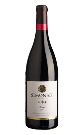 фото вино Simonsig Shiraz Stellenbosch 2014 0,75 л