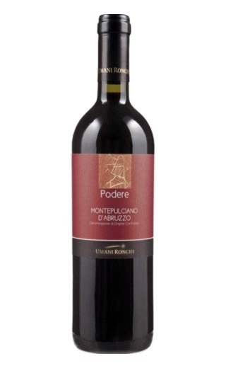 фото вино Umani Ronchi Montepulciano d`Abruzzo DOC Podere 2016 0,75 л