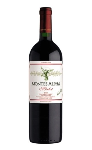 фото вино Montes Alpha Merlot 2013 0,75 л