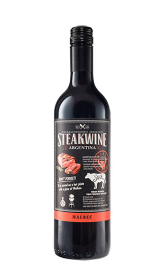 фото вино Penaflor Steakwine Malbec Black 2017 0,75 л