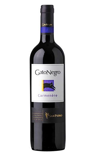 фото вино San Pedro Gato Negro Carmenere 2015 0,75 л