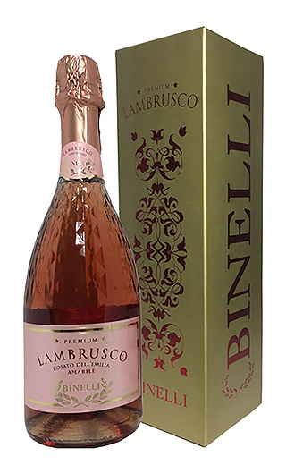 фото ламбруско Mastro Binelli Lambrusco Binelli Premium Dell’Emilia IGT Rosato Amabile 0,75 л