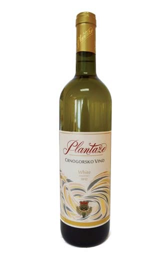 фото вино Plantaze Crnogorsko Vino White Semi-sweet 0,75 л