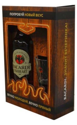 фото ром Bacardi Oakheart 0,7 л