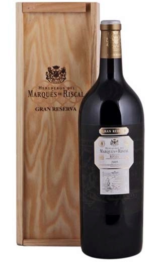 фото вино Marques de Riscal Gran Reserva Rioja DOCa 2005 1,5 л