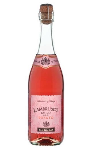 фото ламбруско Fratelli Martini Stella Lambrusco Rosato 0,75 л