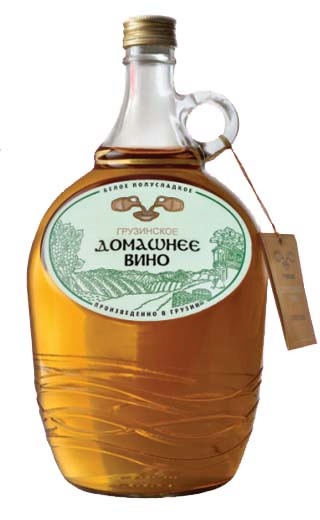 фото вино Giorgoba Georgian House Wine White Semi Sweet 2 л