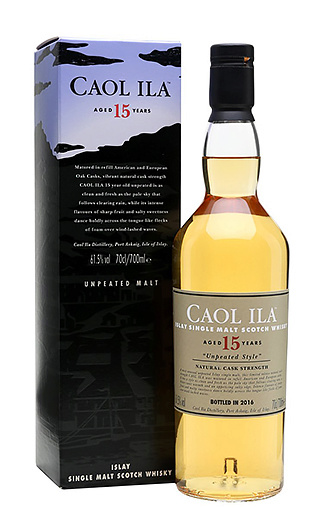 фото виски Caol Ila Aged Natural Cask Strength 15 Years Bottled 2018 0,7 л