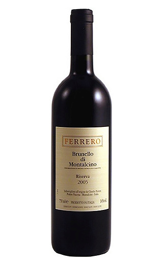 фото вино Azienda Agricola Claudia Ferrero Toscana Brunello di Montalcino Riserva 2005 0,75 л