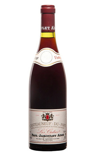 фото вино Chateauneuf du Pape Les Cedres Rouge 2015 0,75 л