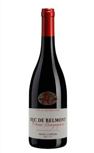 фото вино Jean Loron Duc de Belmont Coteaux Bourguignons Rouge 0,75 л