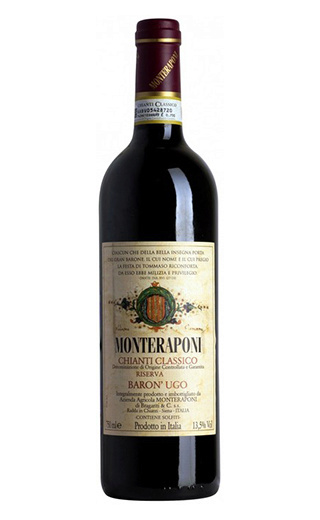 фото вино Monteraponi Baron Ugo Riserva Chianti Classico 2010 0,75 л