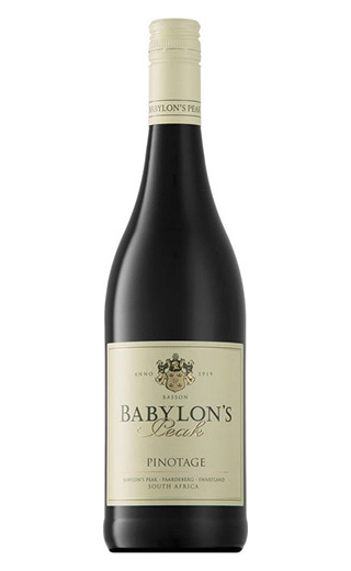 фото вино Babylon's Peak Pinotage Swartland 2016 0,75 л