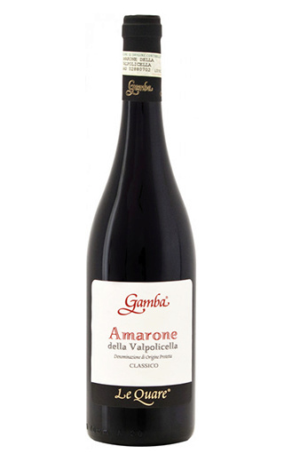 фото вино Gamba Gnirega Le Quare Amarone della Valpolicella 2013 0,375 л