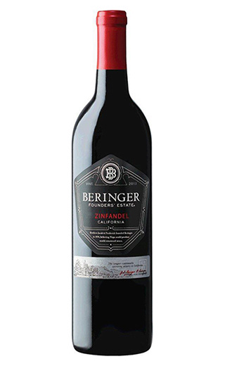 фото вино Beringer Founder's Estate California Zinfandel 2017 0,75 л