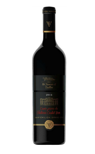 фото вино Collection personnelle Francois L Vuitton Cuvee Privee Du Chateau Cadet Bon Grand Cru 2014 0,75 л