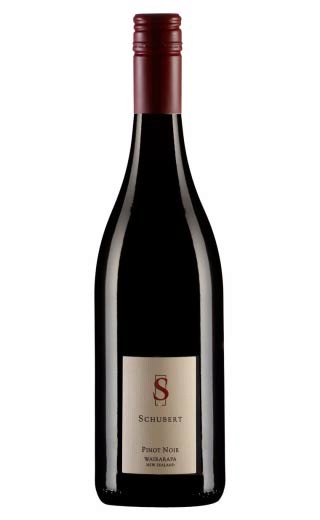 фото вино Schubert Pinot Noir Block B Wairarapa 2016 0,75 л