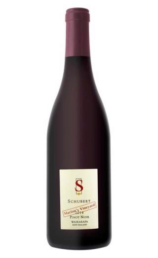 фото вино Schubert Pinot Noir Marion’s Vineyard Wairarapa 2014 0,75 л