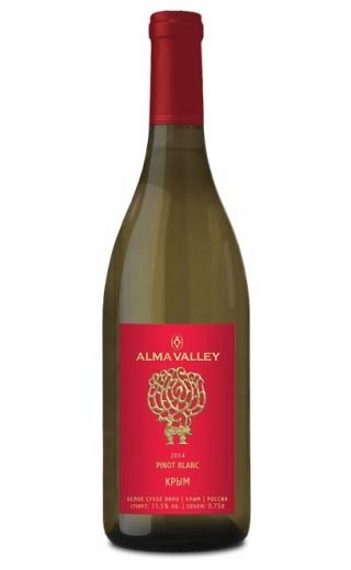 фото вино Alma Valley Pinot Blanc 2016 0,75 л