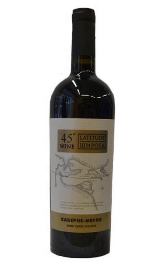 фото вино Wine Latitude 45 Merlot 0,75 л