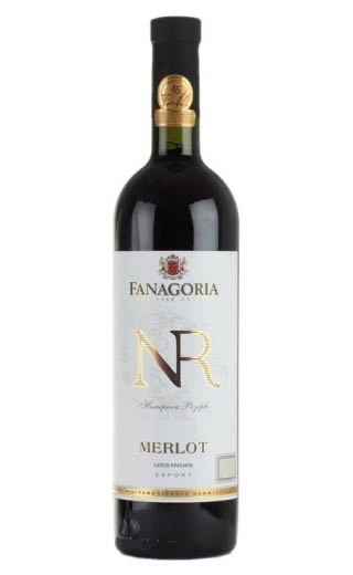 фото вино Fanagoria Number Reserve Merlot Fanagorii 0,75 л