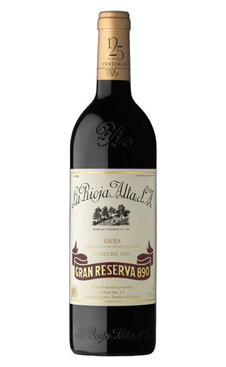 фото вино La Rioja Alta Gran Reserva 890 2004 0,75 л