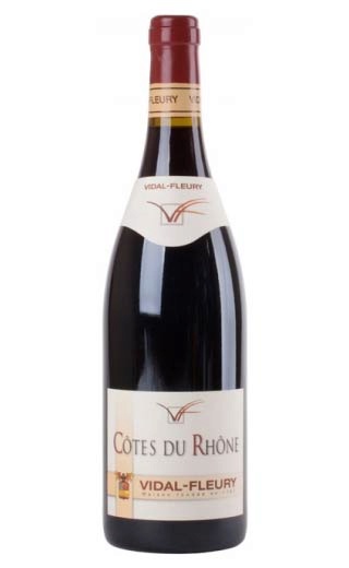 фото вино Vidal Fleury Cotes du Rhone Rouge 0,75 л