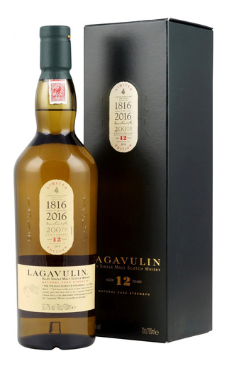 фото виски Lagavulin Natural Cask Strength 12 YO 0,7 л