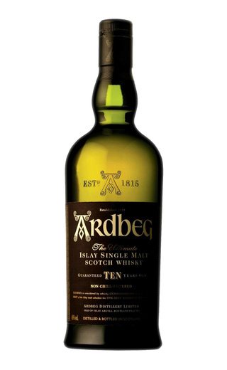 фото виски Ardbeg 10 Years 0,7 л