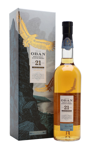 фото виски Oban 21 YO 0,75 л