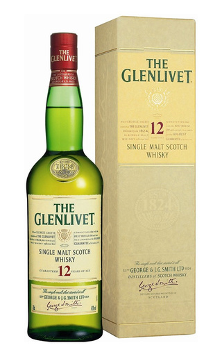 фото виски Glenlivet 12 YO 0,75 л