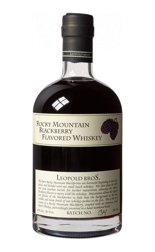 фото виски Leopold Brothers Rocky Mountain Blackberry Flavored 0,7 л